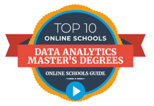 Top 10 Online Schools for Data Analytics Master's degrees